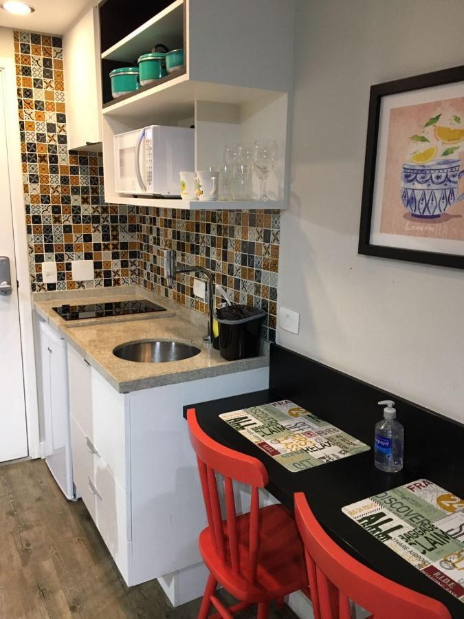 Studio Charmoso Com Terraco E Vista! Сао Паоло Екстериор снимка